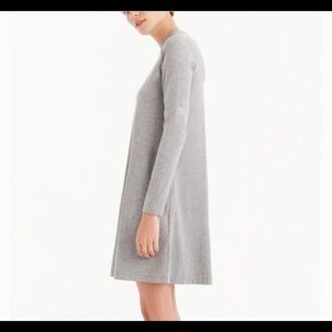 J Crew Stretch Cotton Swing Dress